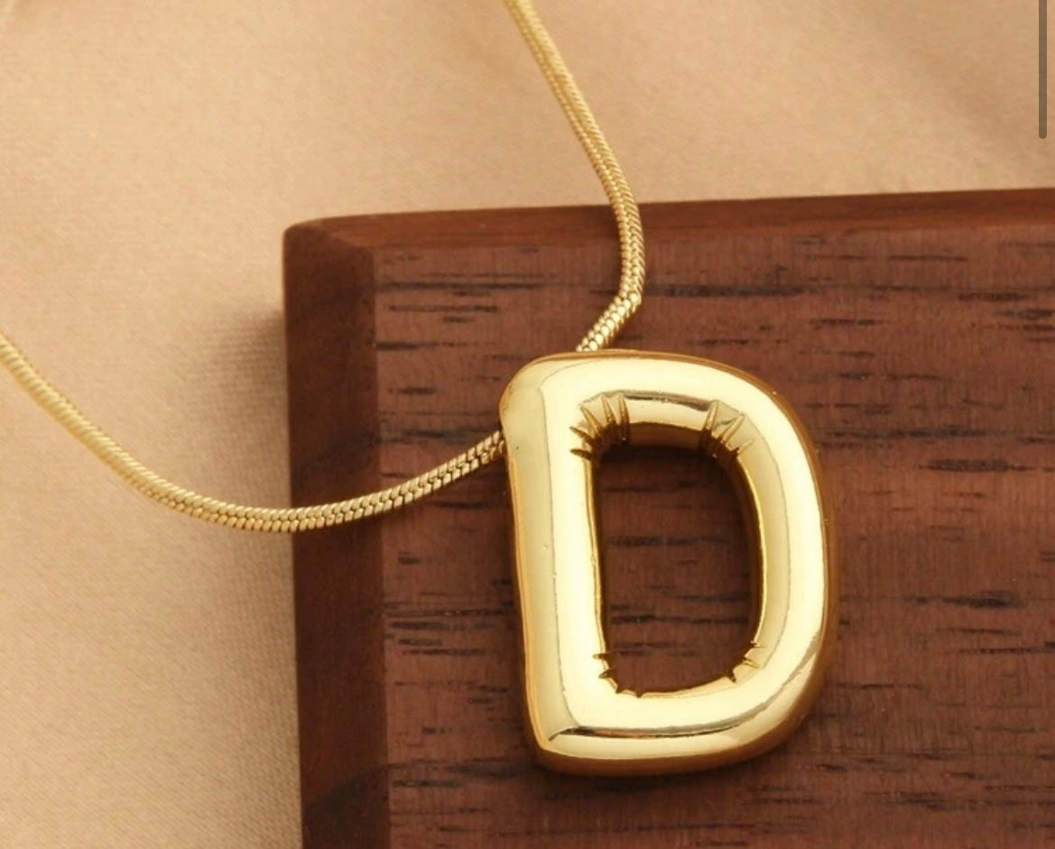 Ladies Letter Necklaces