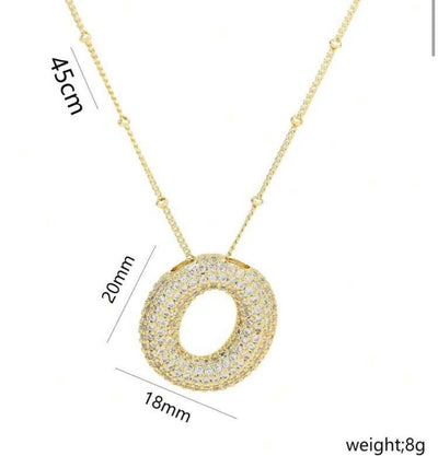 Ladies Letter Necklaces