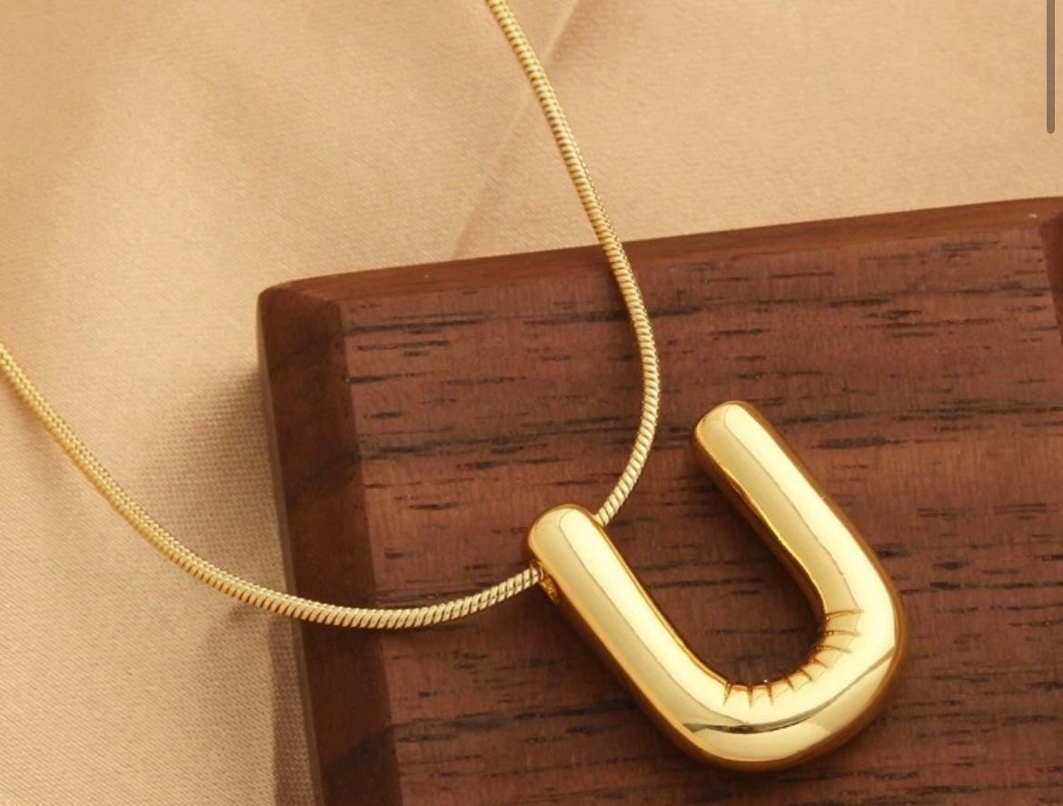 Ladies Letter Necklaces