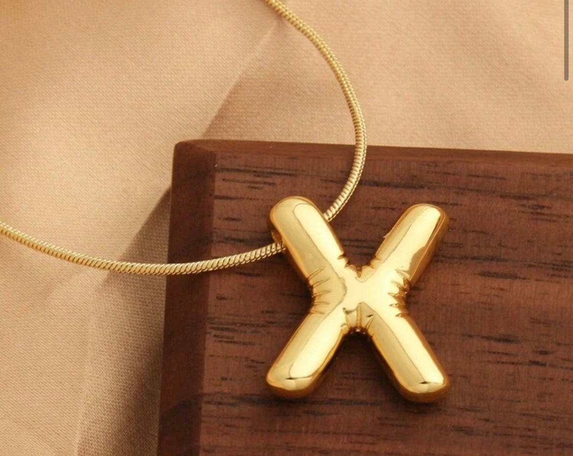 Ladies Letter Necklaces