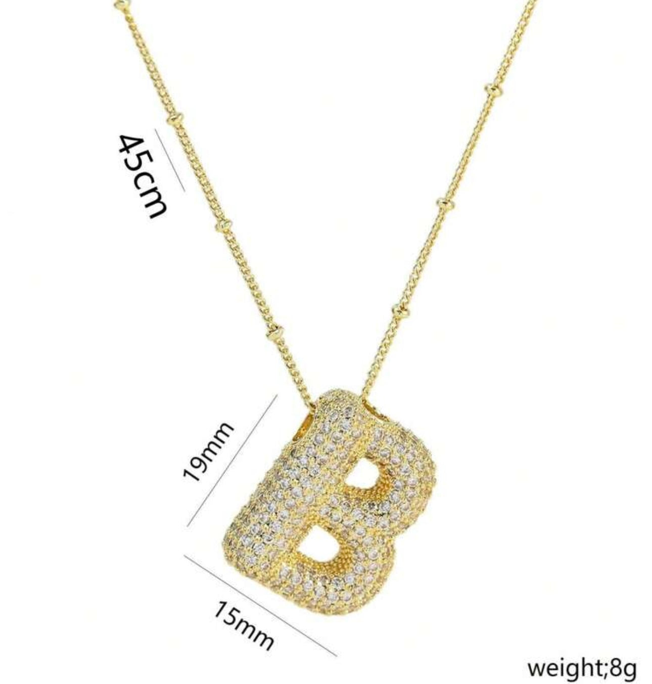 Ladies Letter Necklaces