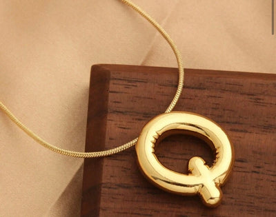 Ladies Letter Necklaces
