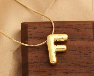 Ladies Letter Necklaces