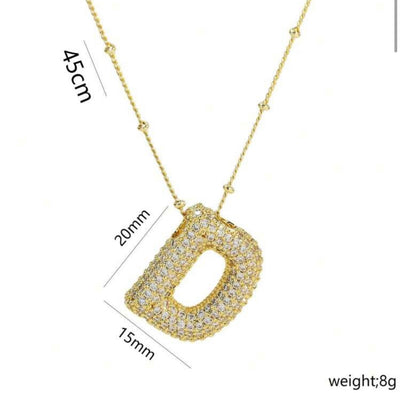 Ladies Letter Necklaces
