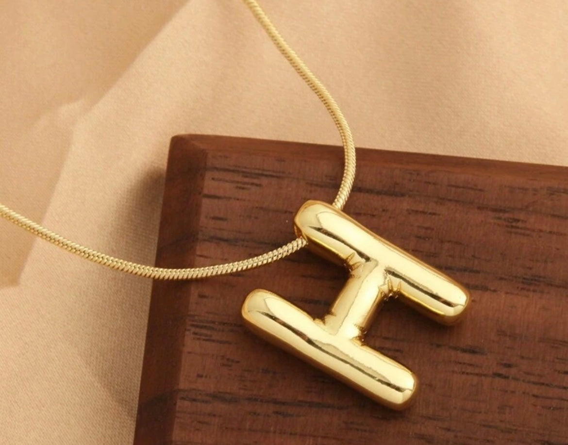 Ladies Letter Necklaces