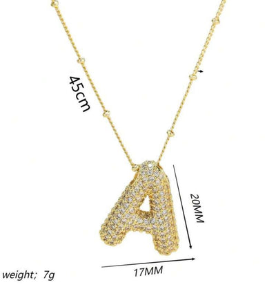 Ladies Letter Necklaces
