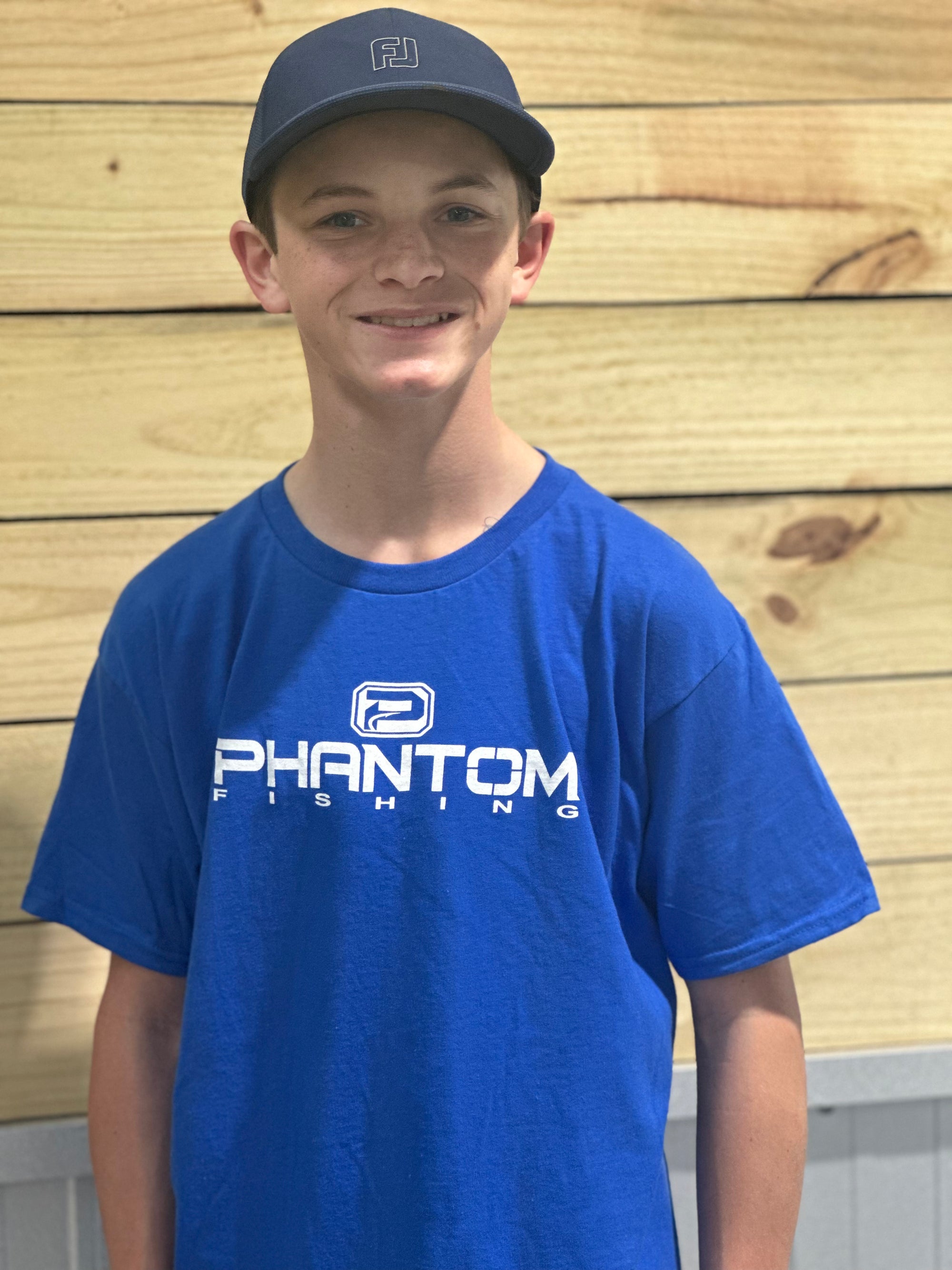Youth Phantom Fishing Cotton Tee