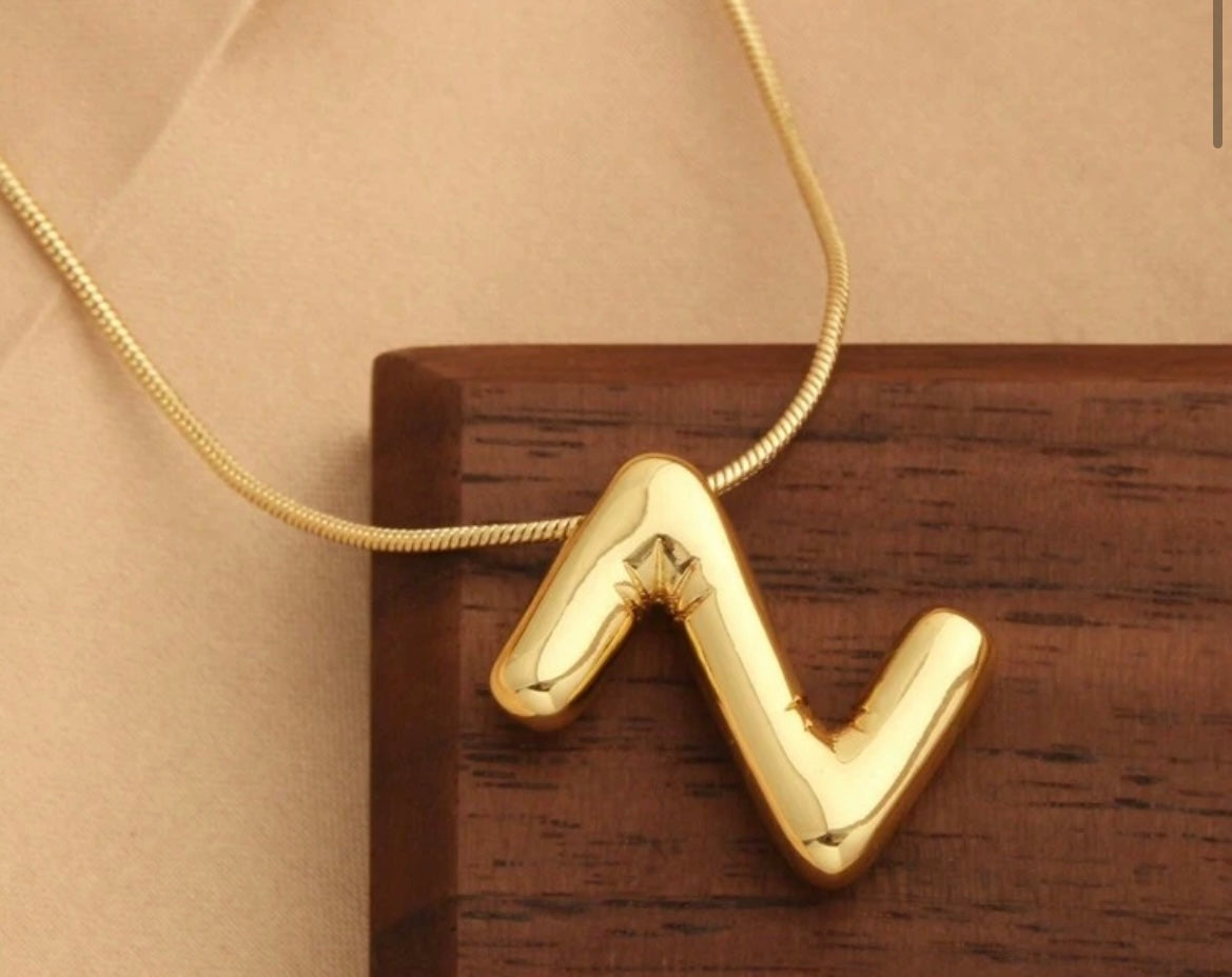 Ladies Letter Necklaces