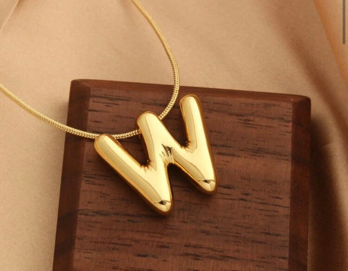 Ladies Letter Necklaces