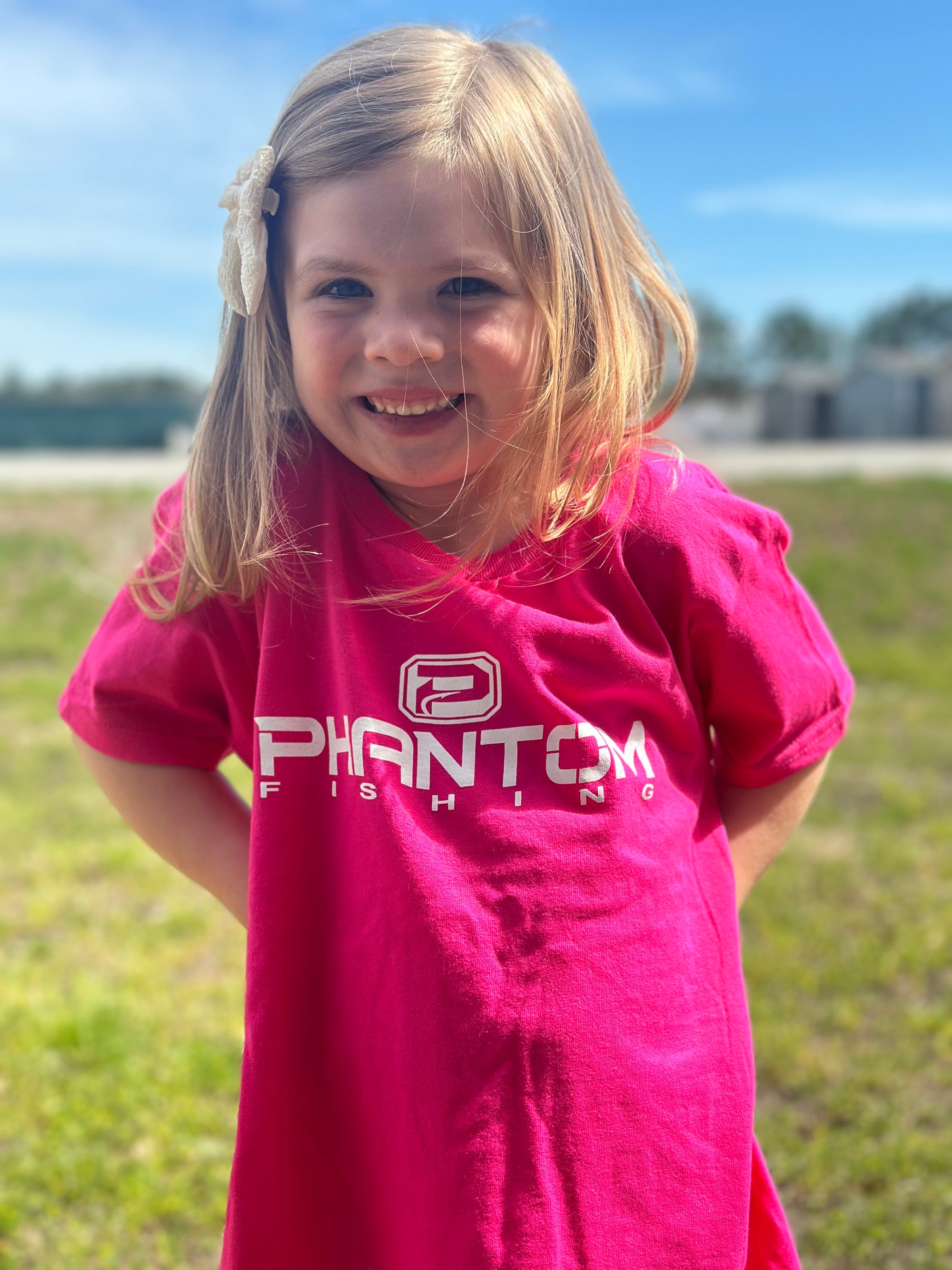 Youth Phantom Fishing Cotton Tee