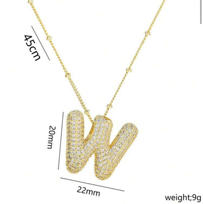 Ladies Letter Necklaces