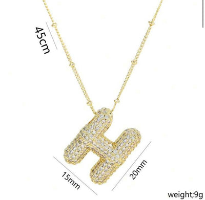 Ladies Letter Necklaces