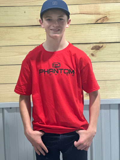Youth Phantom Fishing Cotton Tee