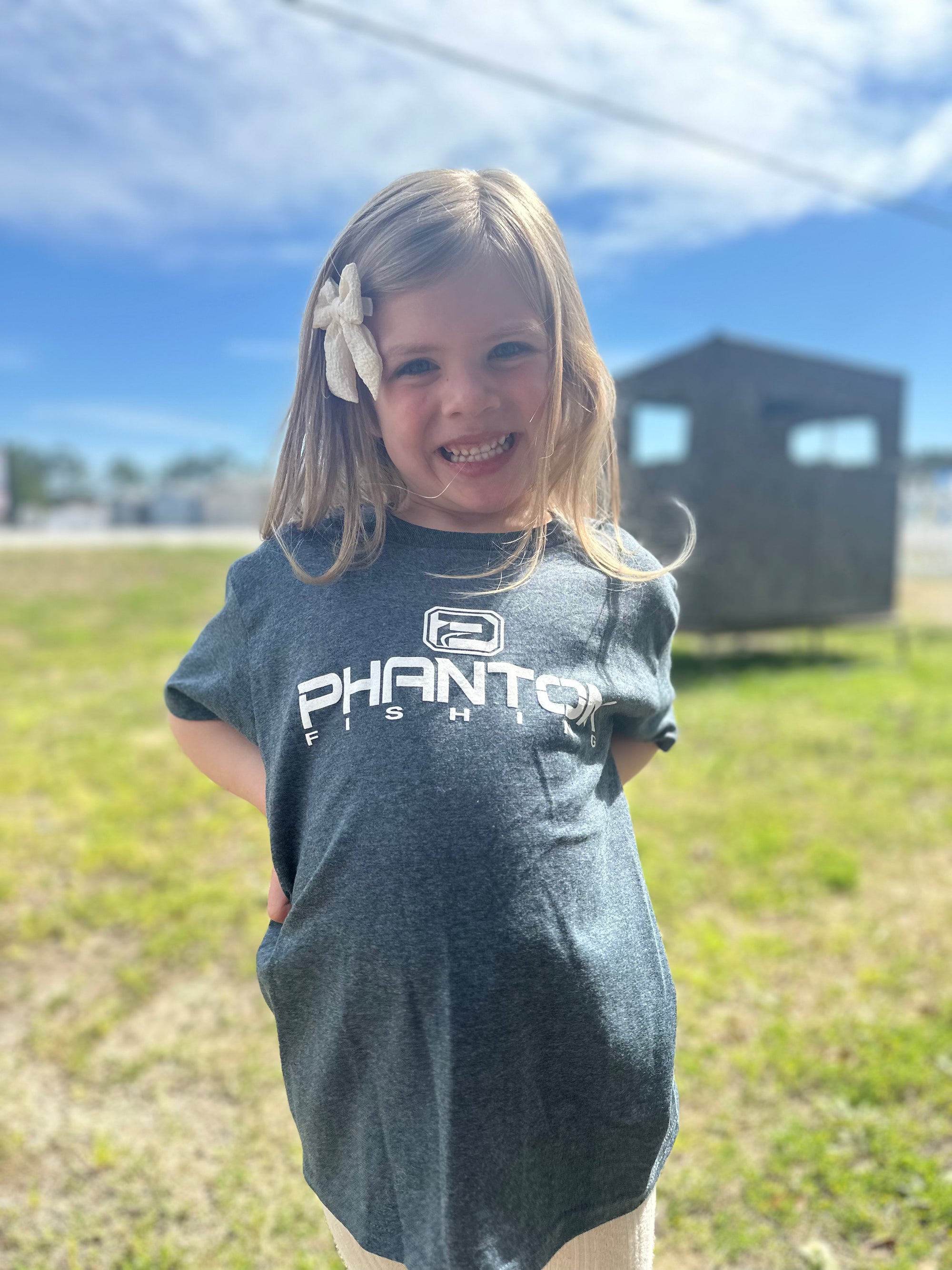 Youth Phantom Fishing Cotton Tee