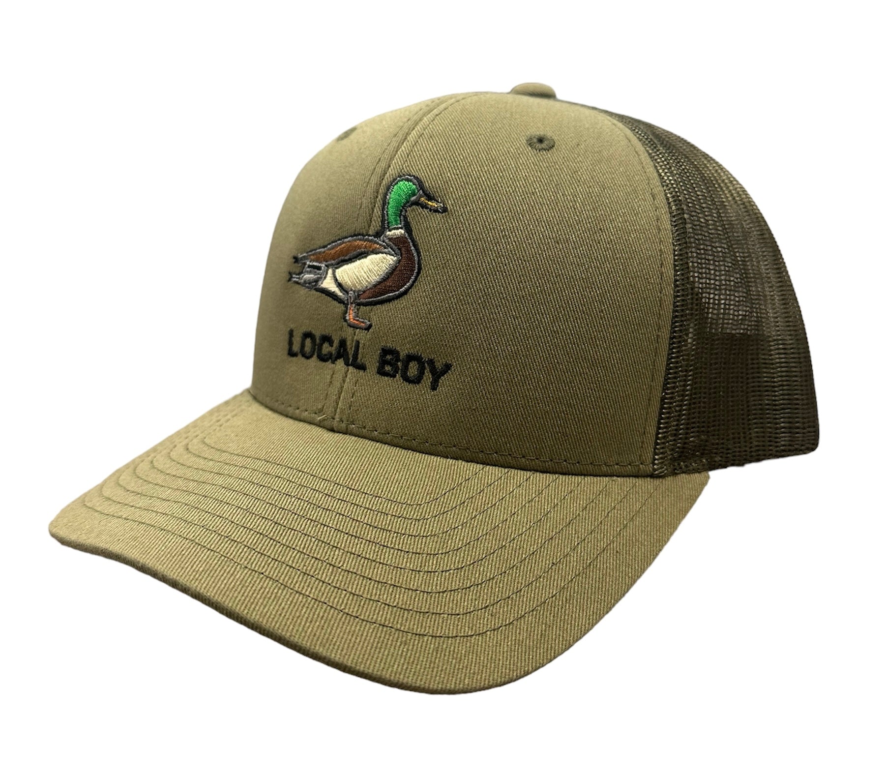 Local Boy Standing Duck Hat - Loden
