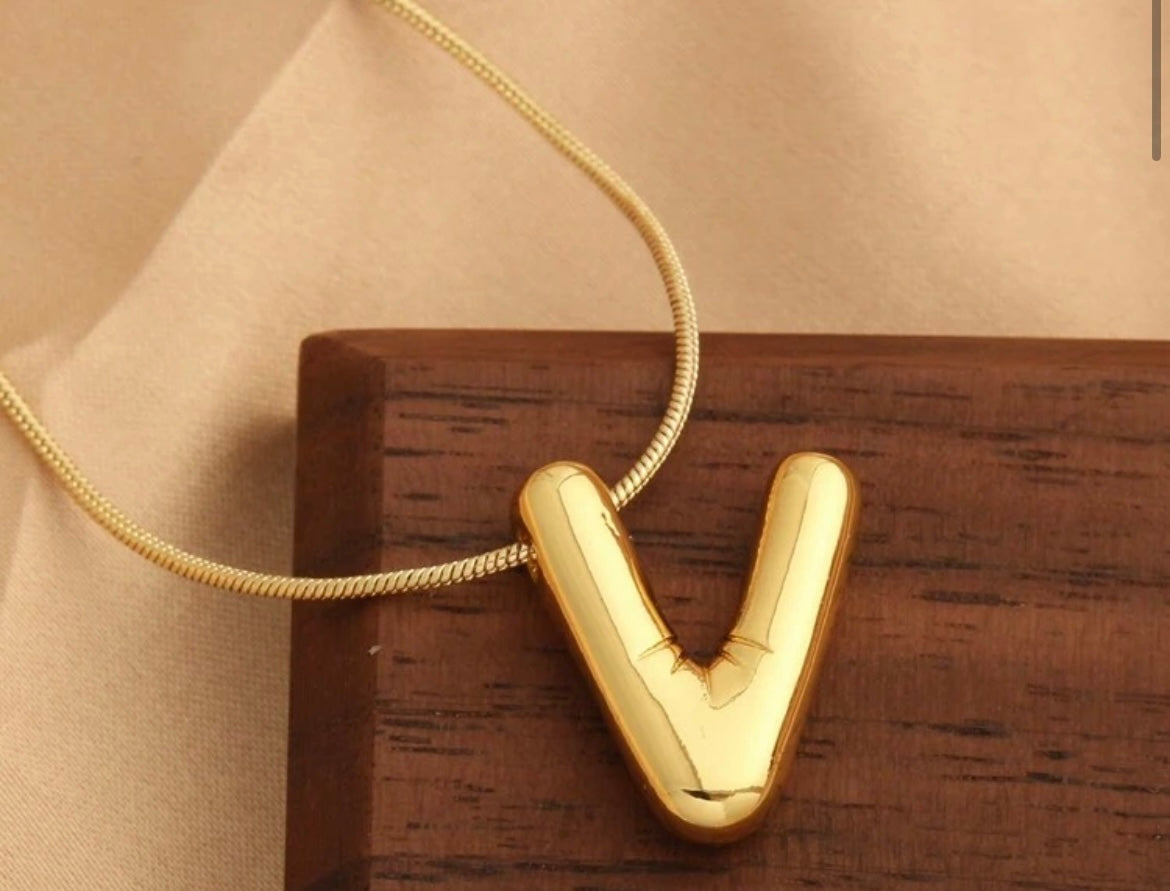 Ladies Letter Necklaces