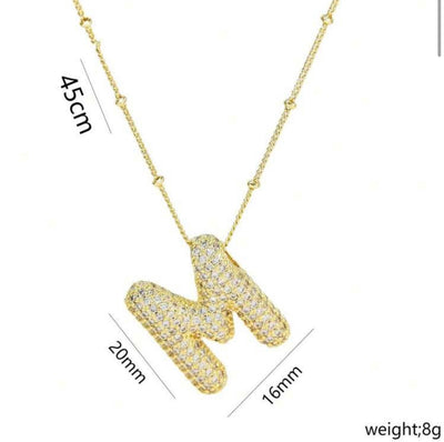 Ladies Letter Necklaces