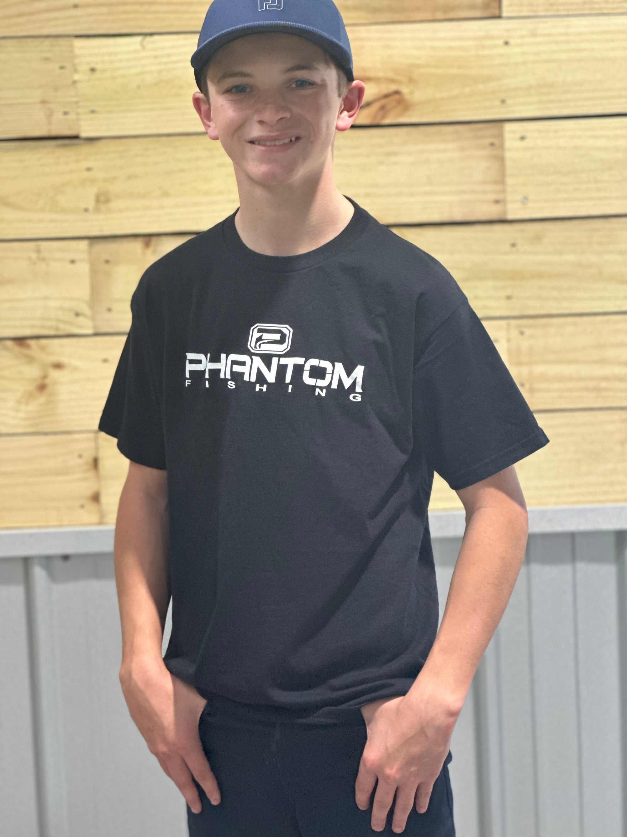 Youth Phantom Fishing Cotton Tee