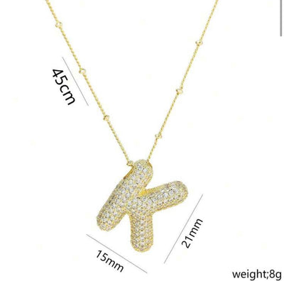 Ladies Letter Necklaces