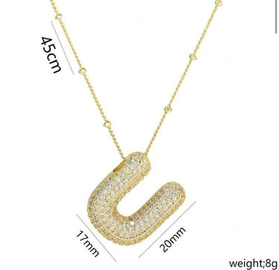 Ladies Letter Necklaces