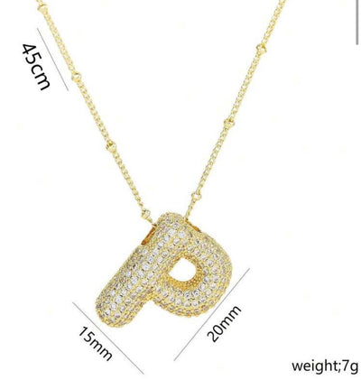 Ladies Letter Necklaces