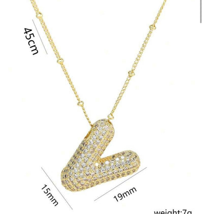 Ladies Letter Necklaces