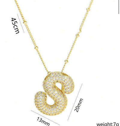 Ladies Letter Necklaces