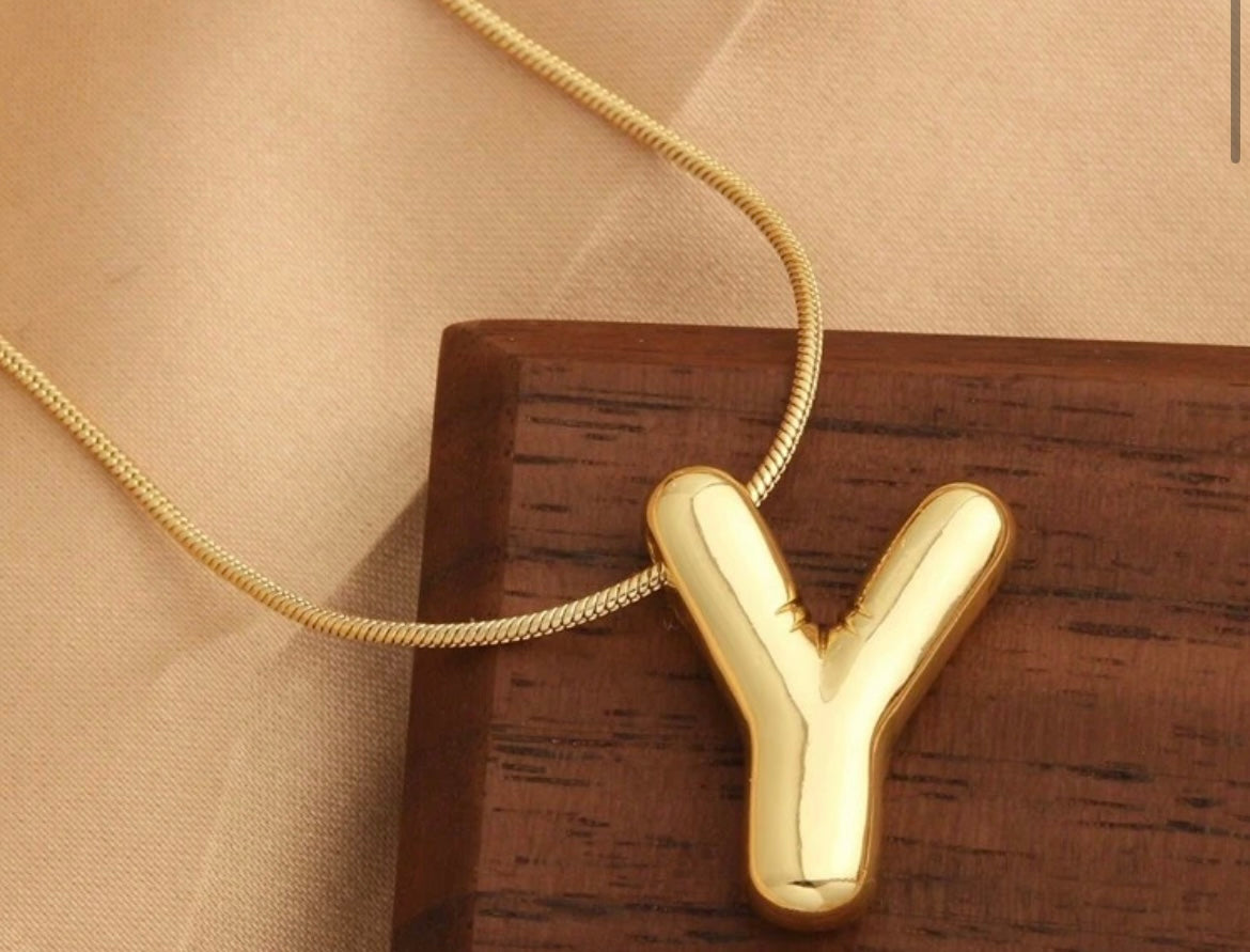 Ladies Letter Necklaces