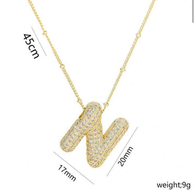Ladies Letter Necklaces