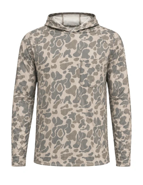 Prairie Oaks Bottoms Hoodie - Traditions Camo Olive