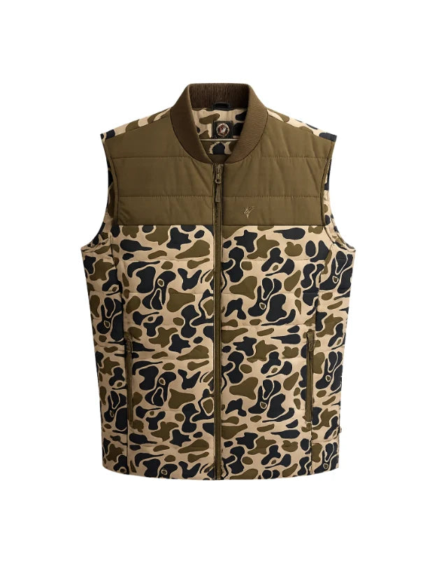 Prairie Oaks Bomber Vests - Traditions Camo Olive