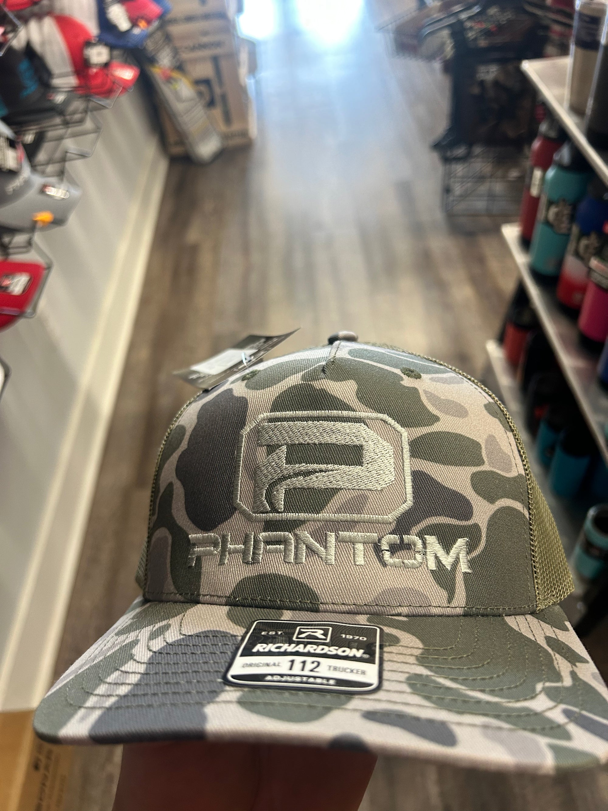 Phantom Richardson NEW CAMO'S Hats