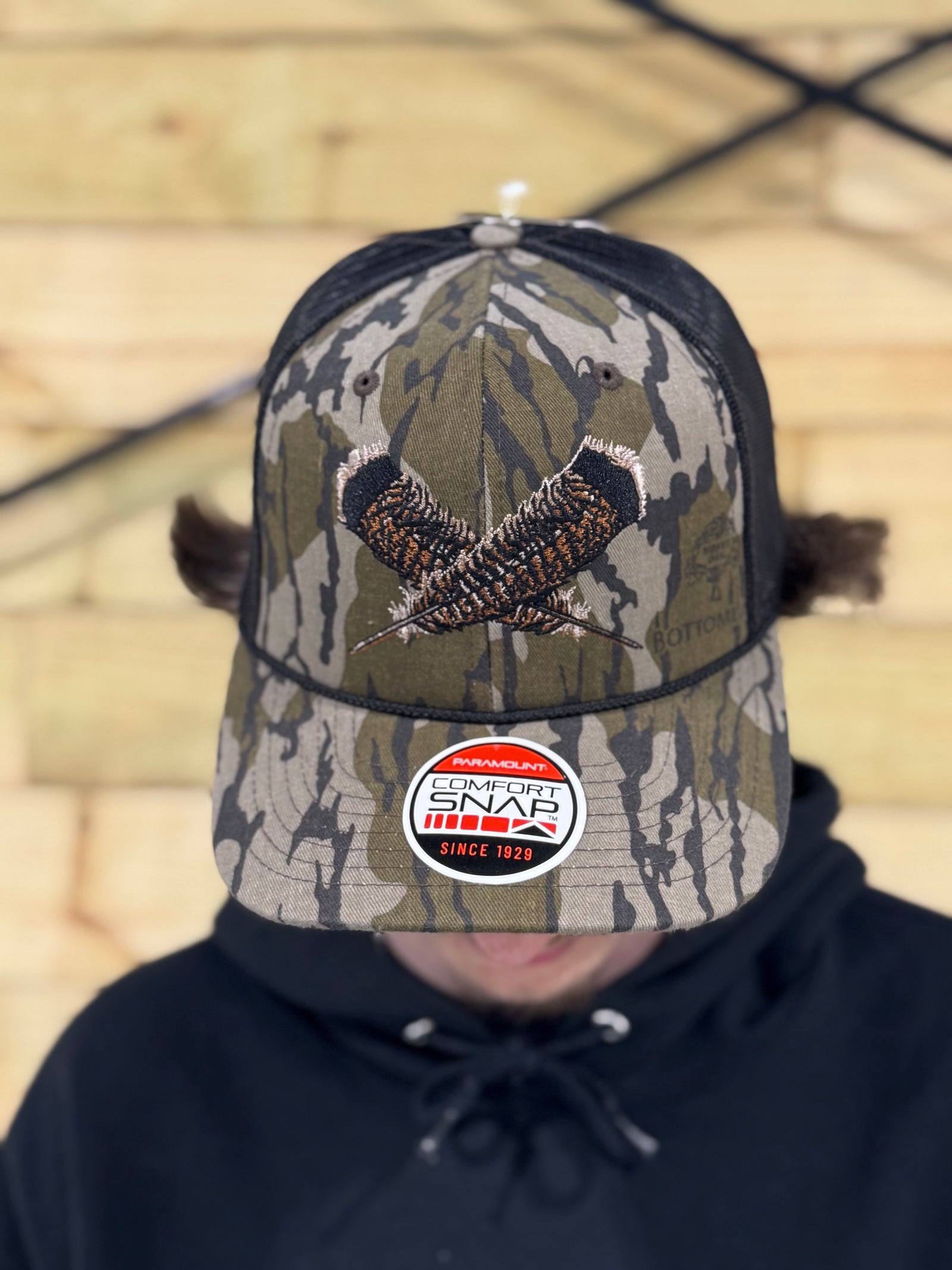 Turkey Feather Rope Hat - Bottomland