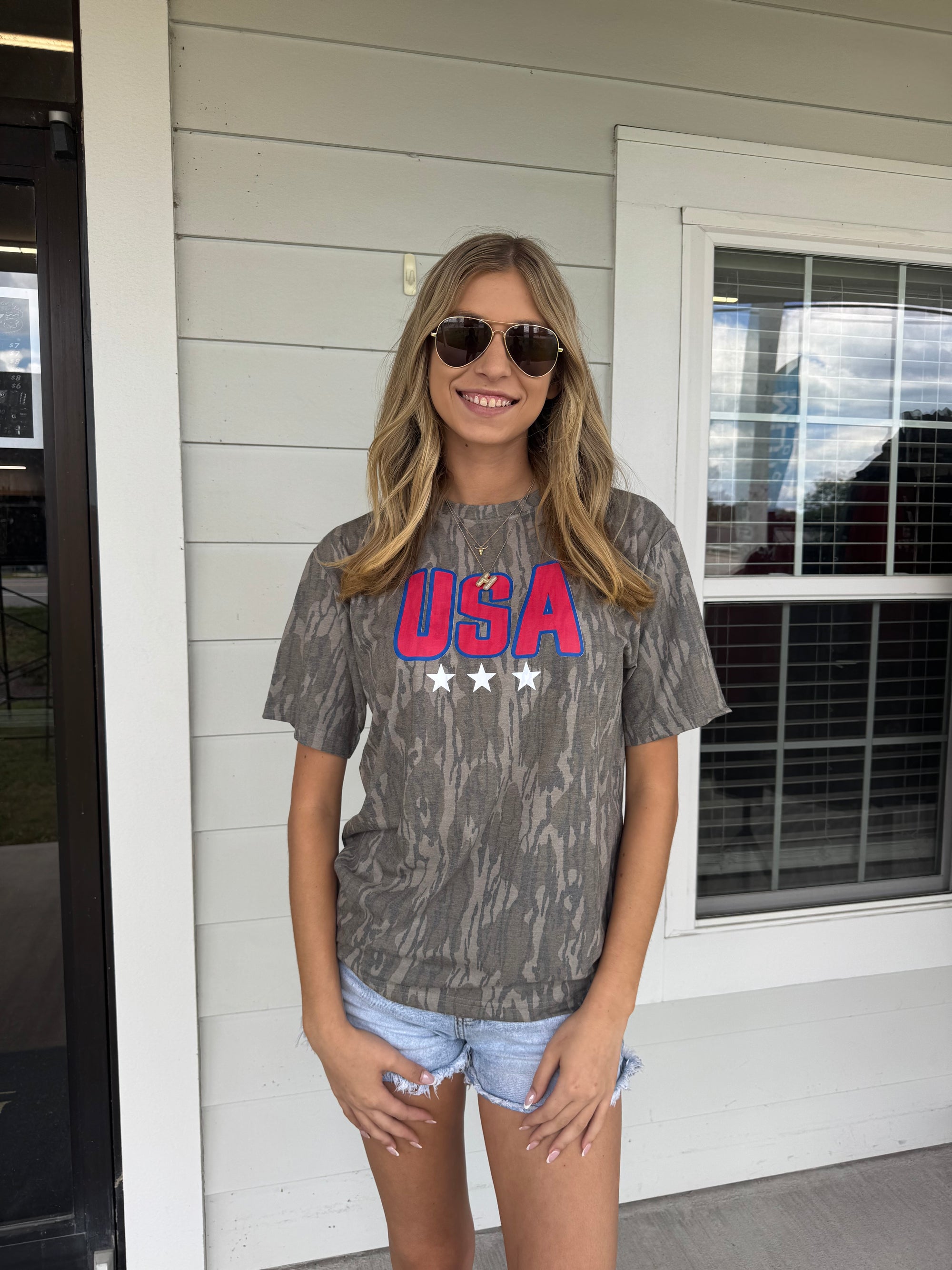 Cotton Creek USA Mossy Oak Bottomland Tri-Blend