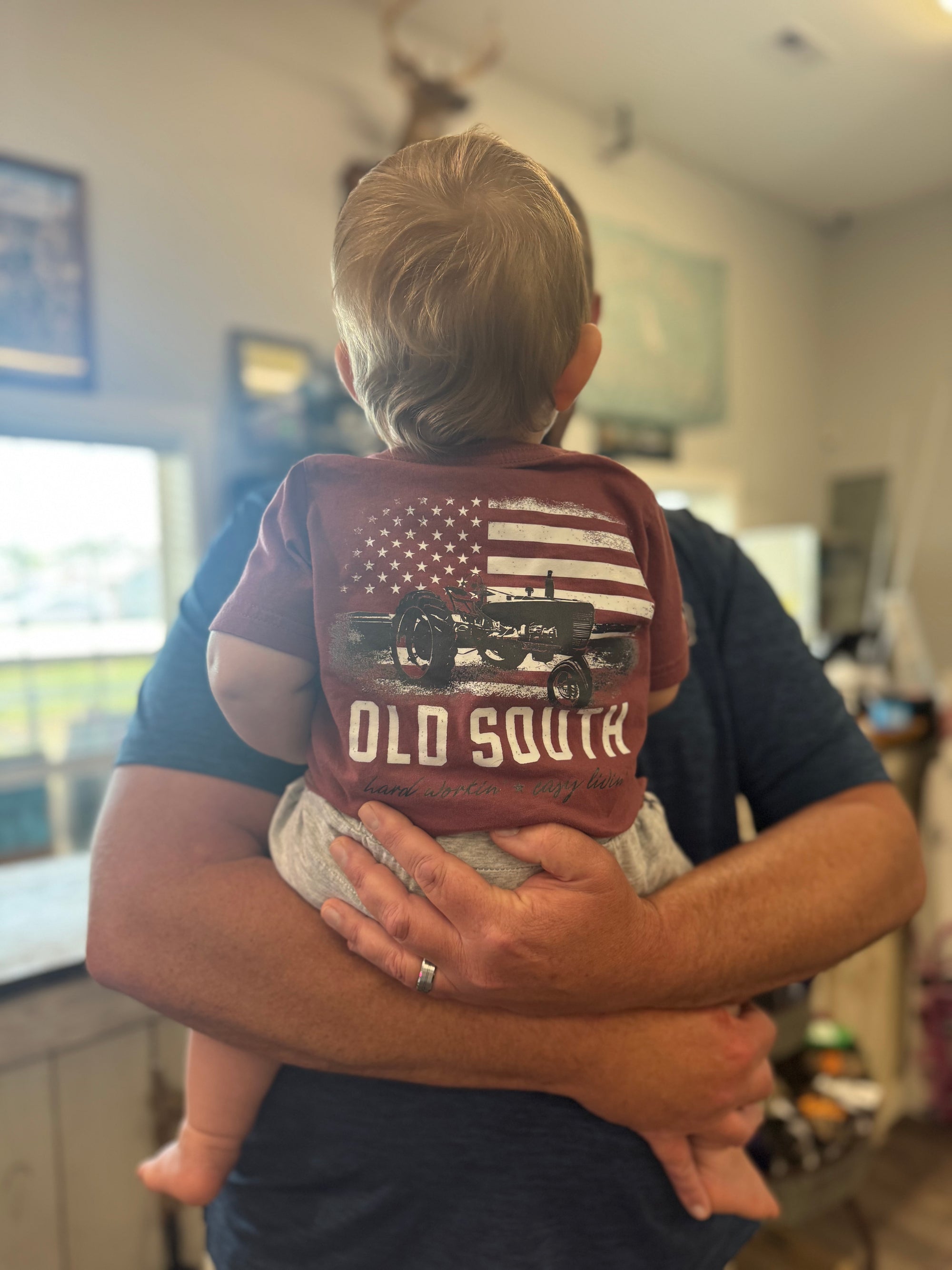 Old South Tractor Toddler Short Sleeve