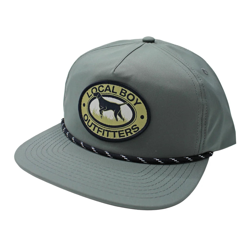 Local Boy Pointer Patch Low-Profile Rope Hat