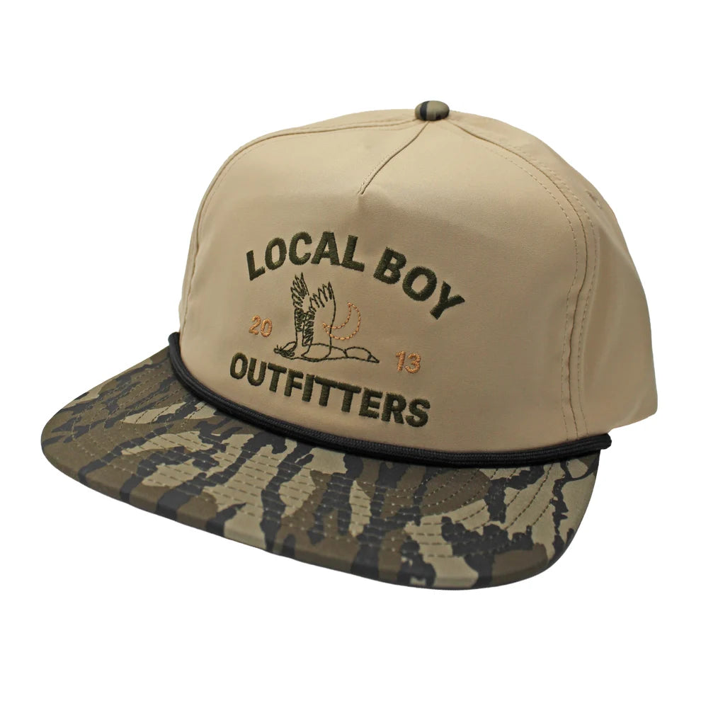 Local Boy Duck Lines Low-Profile Rope Hat
