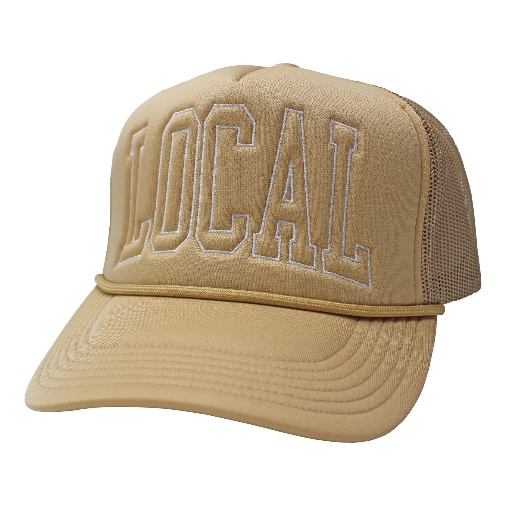 Local Girl Local Foam Trucker Hat - Khaki