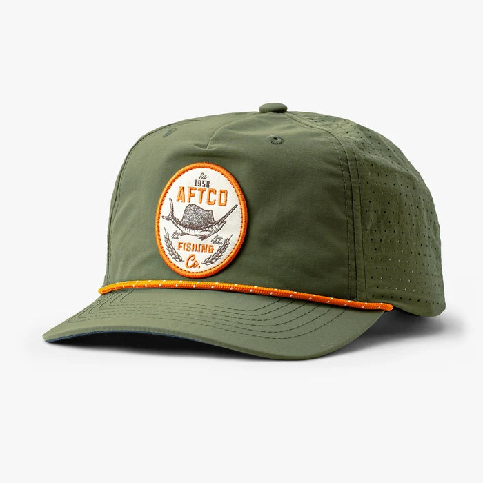 AFTCO Sailfish Lager Hats - Olive