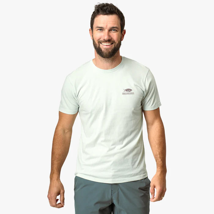 AFTCO MT3572 Grass Flat T-Shirts