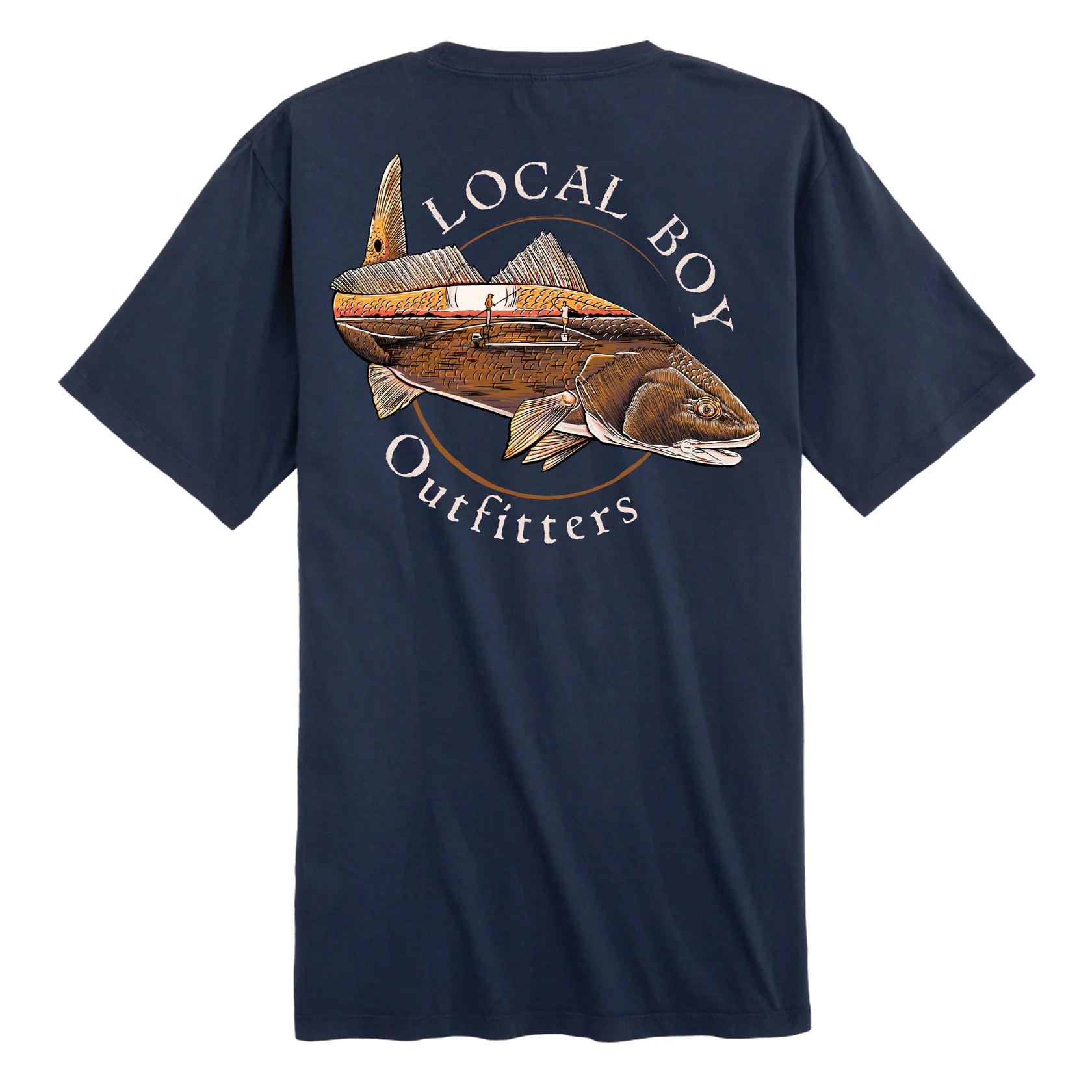 Local Boy Marsh Red T-Shirt