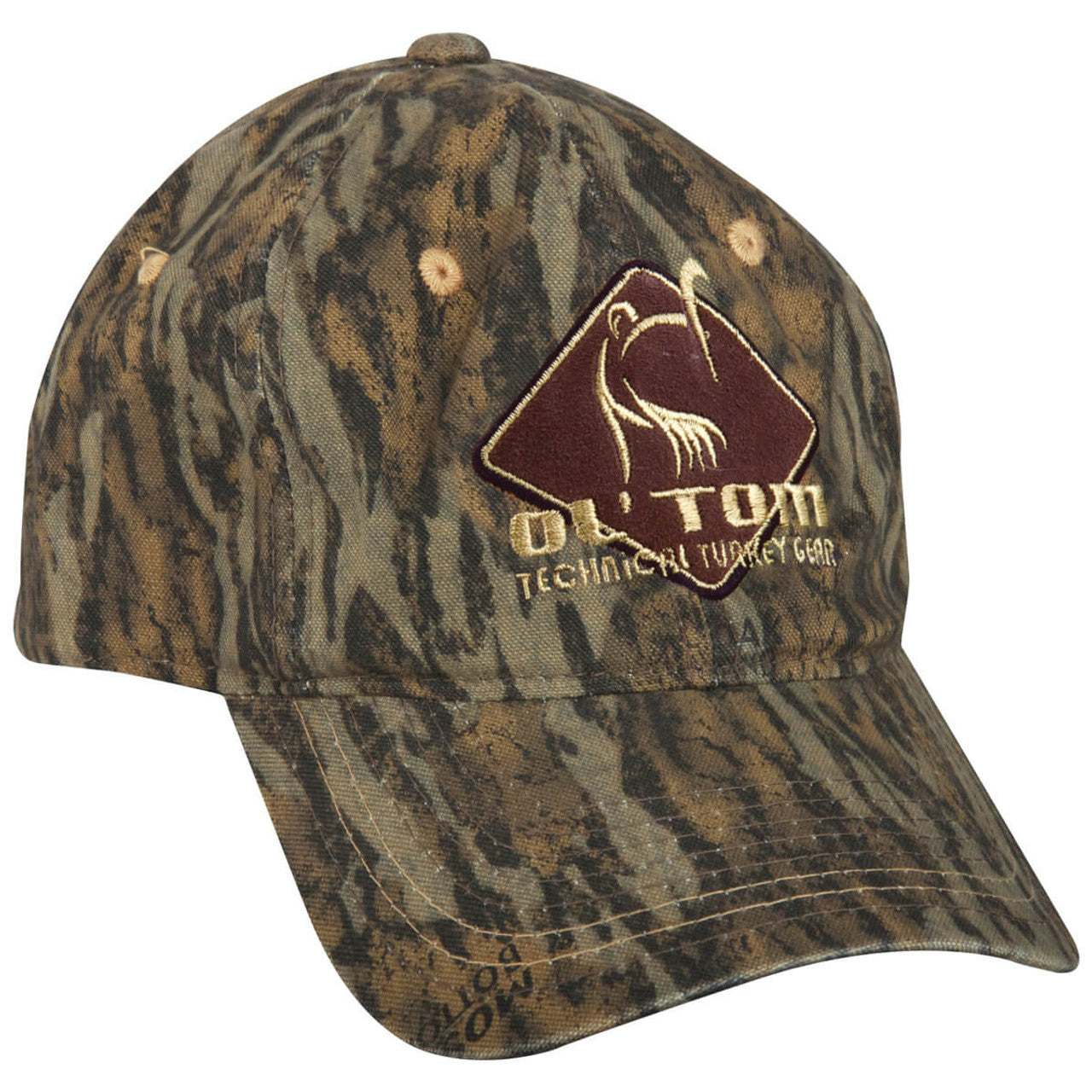 Drake Camo Cotton Ol' Tom Diamond Logo Cap - Bottomland
