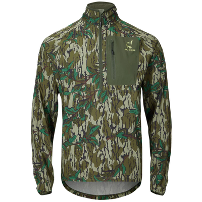 Ol' Tom Half Zip Pullover with Spider Web Technology