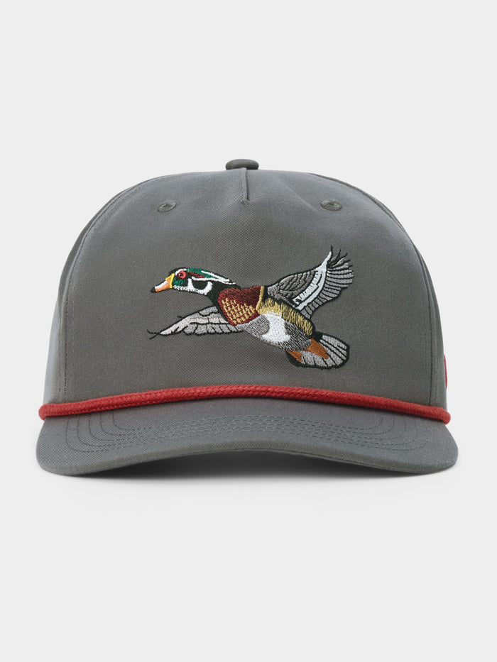 Duck Camp Wood Duck Hats - Charcoal