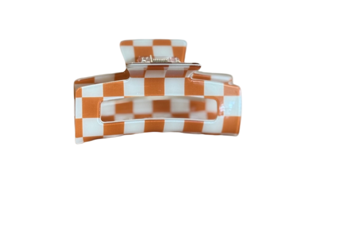 Checkered Claw Clips