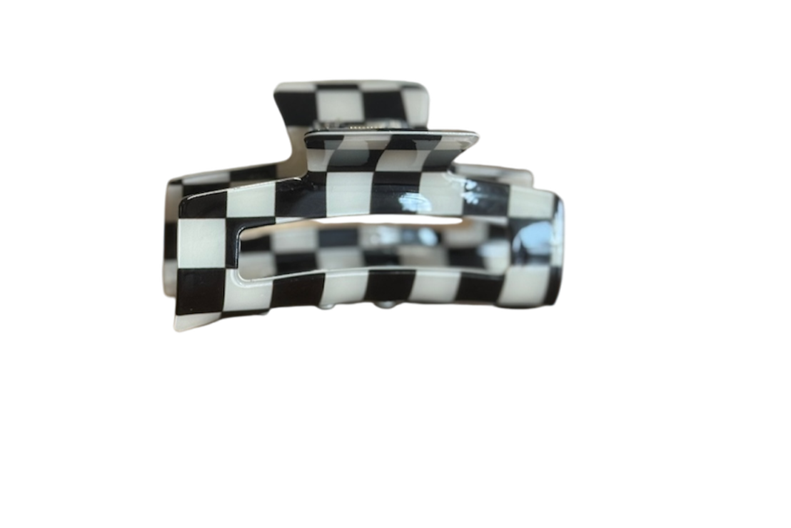 Checkered Claw Clips
