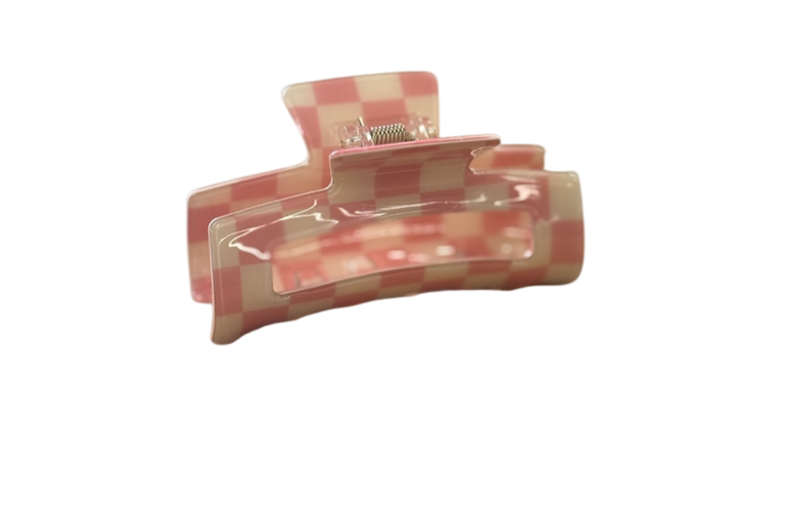 Checkered Claw Clips