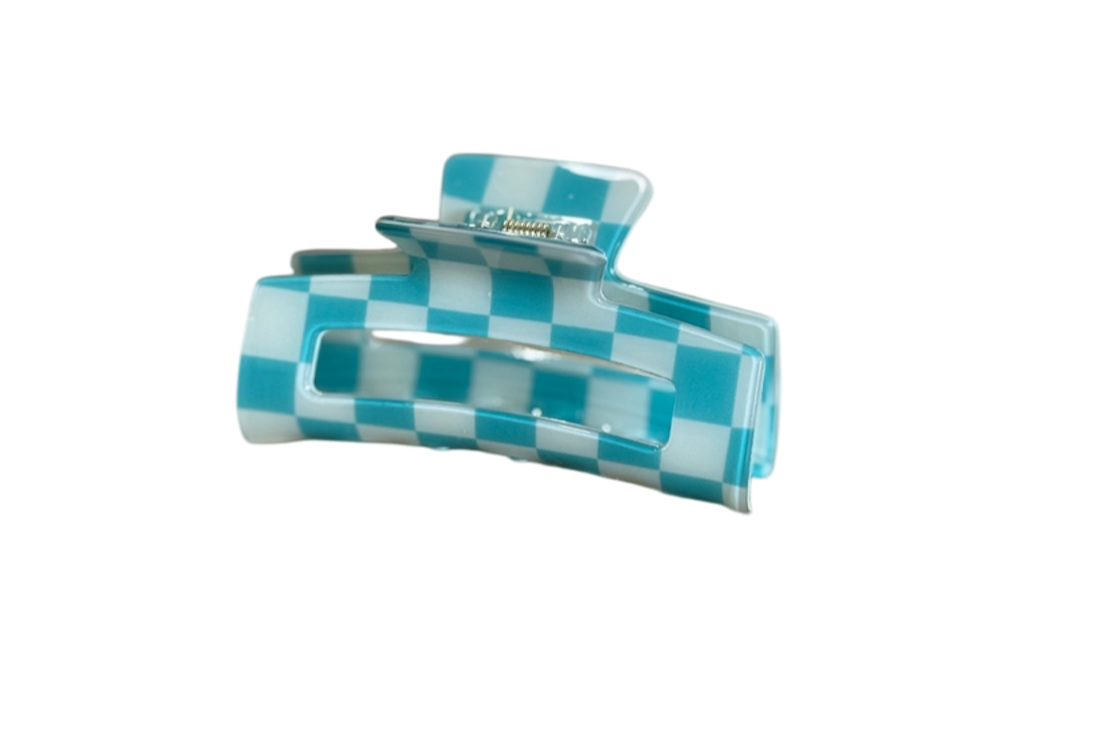 Checkered Claw Clips