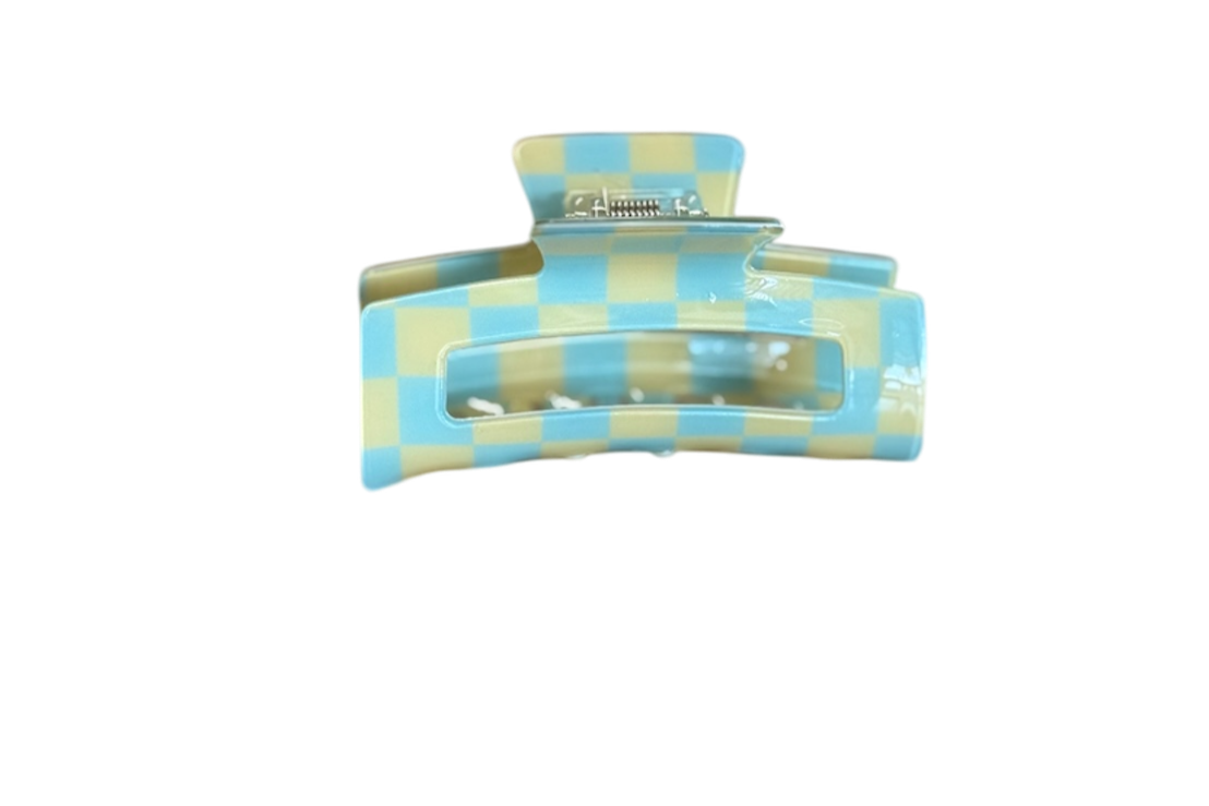 Checkered Claw Clips