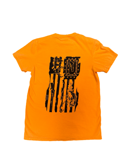 Phantom Orange Hunting Tee w/Pocket